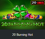 ufaso egt slotebi 20 burning hot