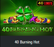 ufaso egt slotebi 40 burning hot