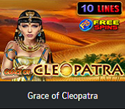 Cleopatra Ufaso Egt sloti bonusit