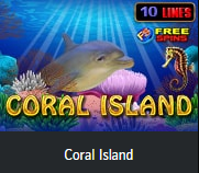 ბონუსიანი ეგტ სლოტი Coral island